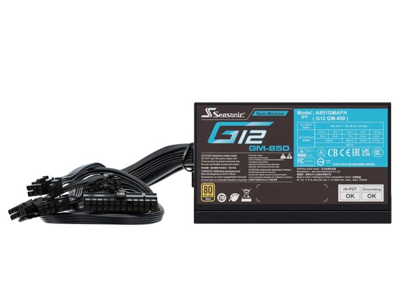 Seasonic G12 GM-850 Gold (V1.5)