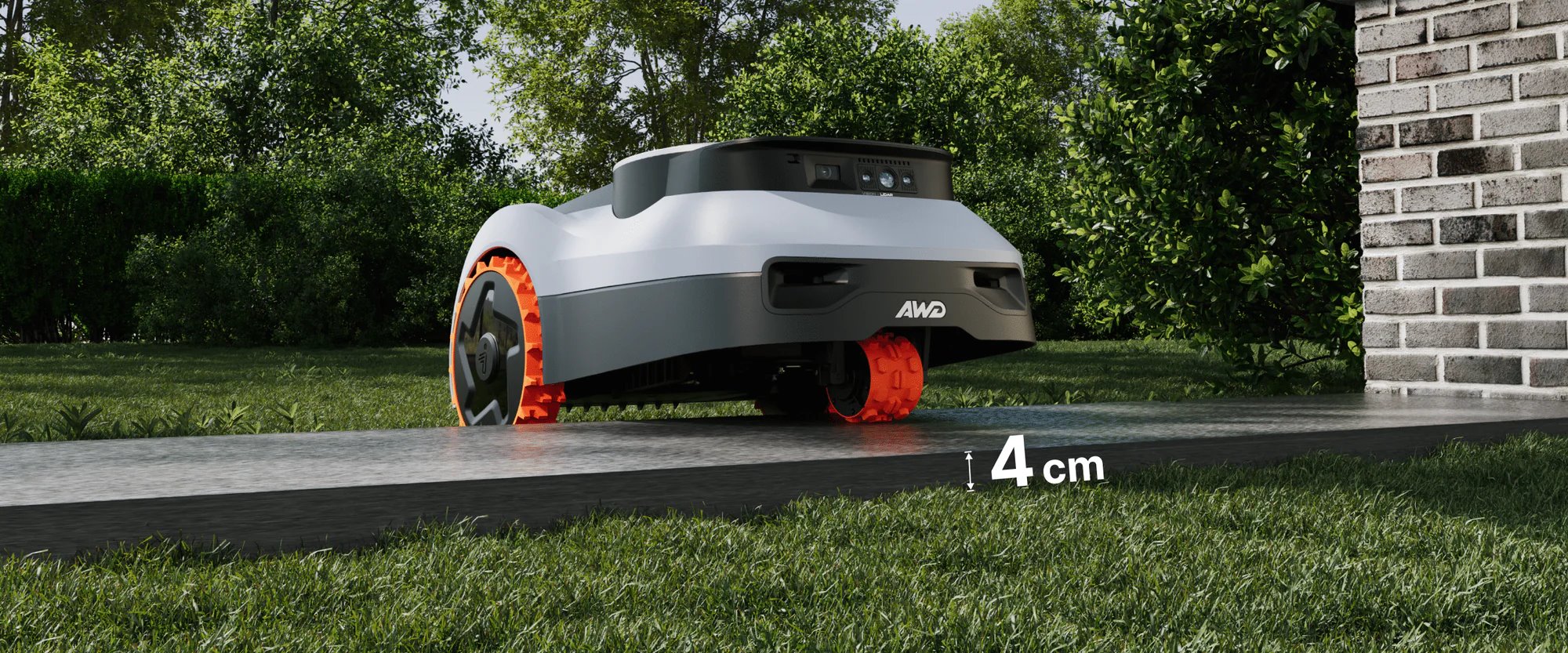 SEGWAY Navimow i220E Lidar Pro AWD 2000 m2 (Lidar + Vision)