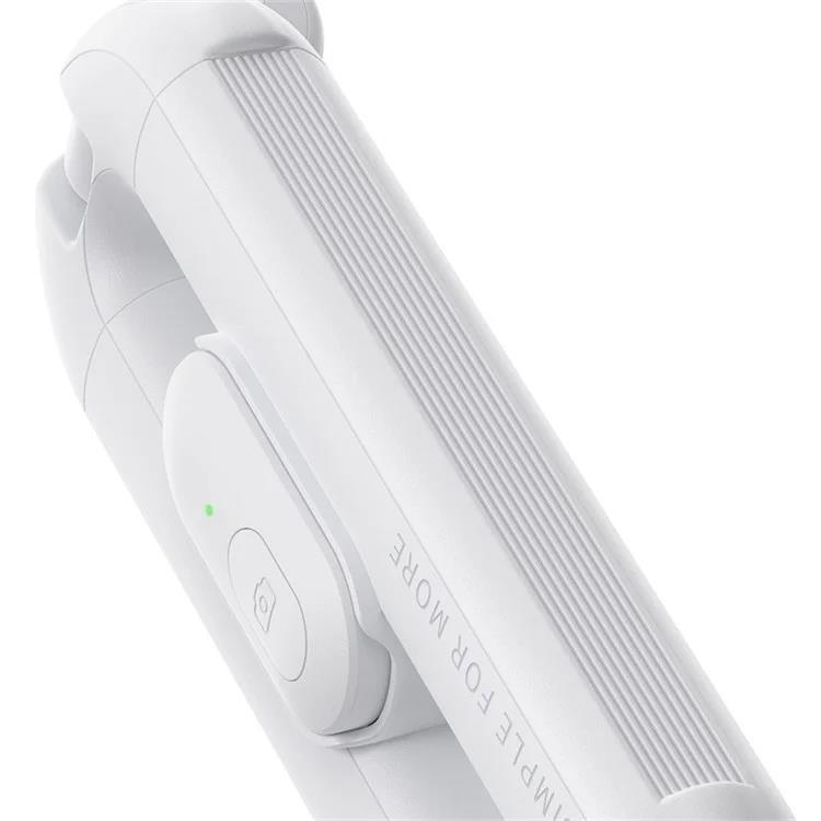 Selfie tyč s bluetooth kompatibilná s MagSafe Baseus TechShot biela