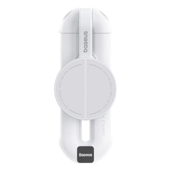 Selfie tyč s bluetooth kompatibilná s MagSafe Baseus TechShot biela