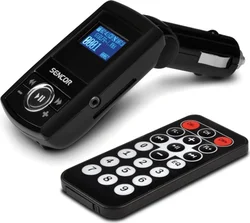 Sencor FM MP3/WMA FM modulátor SWM 160R, SD/MMC/USB, LCD, DO, 12-24V