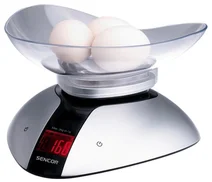 SENCOR Kuchyňská váha SKS 5010, 3 kg, odnímatelná plastová miska, LCD