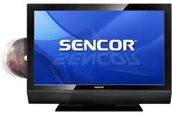 SENCOR LCD SLT 1957DVD, (19")48 cm, 1440x900,DVD přehrávač, DVB-T MPEG2,USB, 2xHDMI
