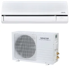 SENCOR Nástěnná klimatizace děleného typu SAC 0900, Výkon chlazení/topení 2600/2800 W, DO