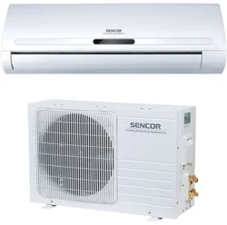SENCOR Nástěnná klimatizace děleného typu SAC 2410, Výkon chlazení/topení 7100/7800 W, SLEEP,Led displej