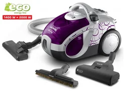 SENCOR Podlahový vysavač SVC 1010, 2000W, bezsáčkový, o 30% nižší spotřeba, H.E.P.A