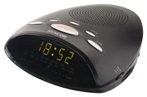 SENCOR Radiobudík SRC 102B černý, zelený displej, funkce sleep, AM/FM rádio