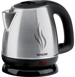 Sencor Rychlovarná konvice SWK 1050 nerez, 2000 W, 1l, Topné dno z nerezové oceli, broušený povrch