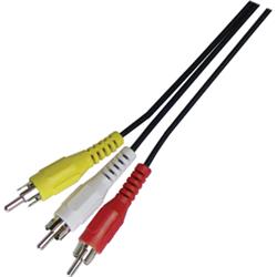Sencor SAV 107-015 3x Cinch/RCA konektor - 3x Cinch/RCA konektor