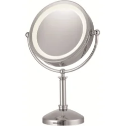 Sencor SMM 3080, kosmetické zrcátko, celochromové 21 cm, oboustrané, podsvícení LED,