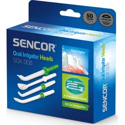 Sencor SOX 008 Náhradní hlavice pro ústní sprchu, 4 ks