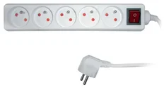 Sencor SPC 31 prodlužovací přívod 5m/5 3×1,0mm, 230V, s vypínačem - Kabely + redukce