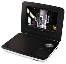 SENCOR SPV 7721T , Přenosný LED DVD přehrávač, 7" (18 cm), DVB-T, USB, DO