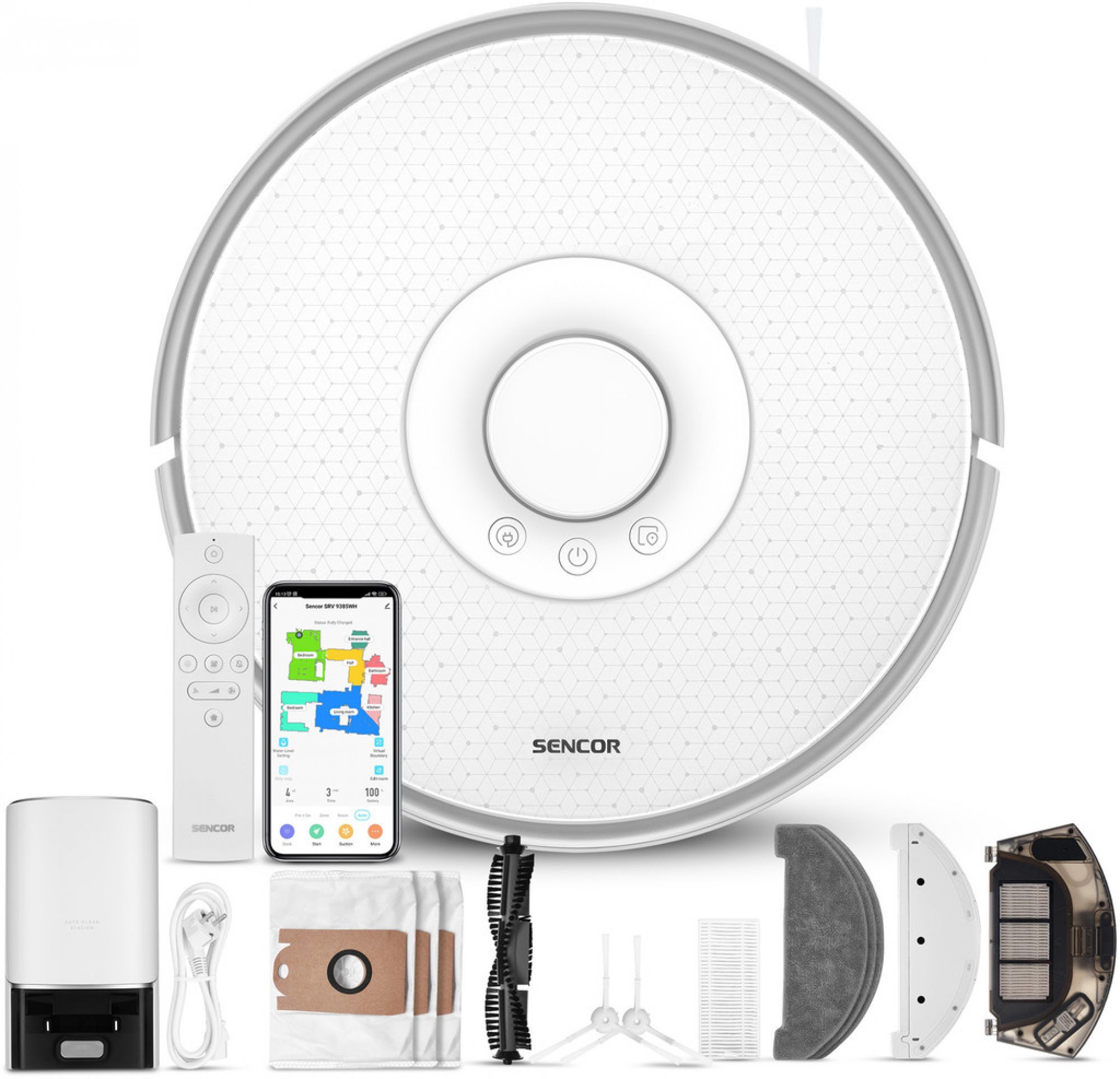 Sencor SRV 9350WH, bílá