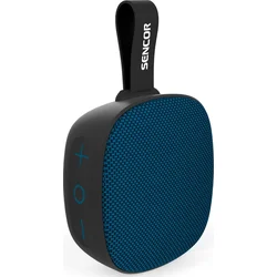 Sencor SSS 1060 NYX MINI BLUE Voděodolný reproduktor stupně krytí IPX7, Kryt reproduktoru z prémiové tkaniny, Funkce TWS (True Wireless Stereo) - Reproduktory