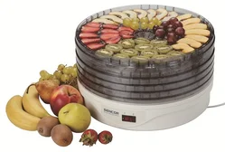 SENCOR Sušička ovoce SFD 128E, 5 podnosů, 250W
