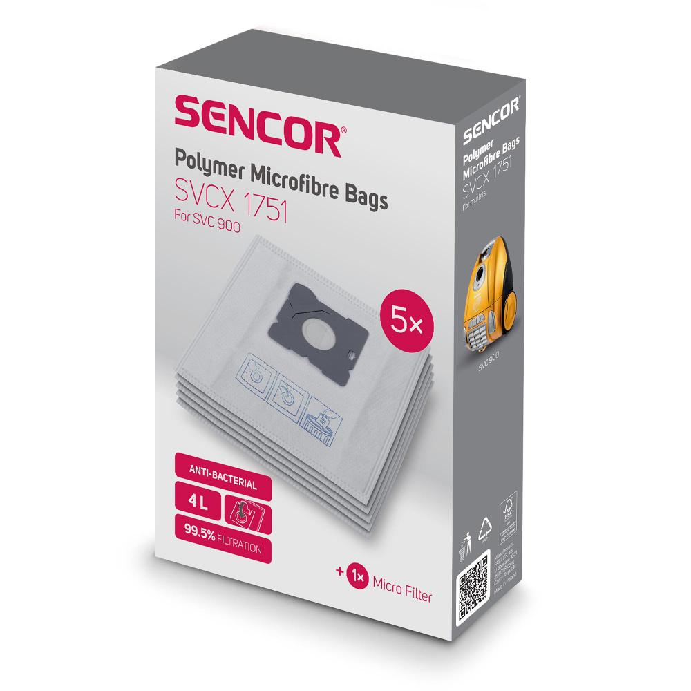 Sencor SVCX 1751 Sáčky do vysavače SVC 900 (5ks)