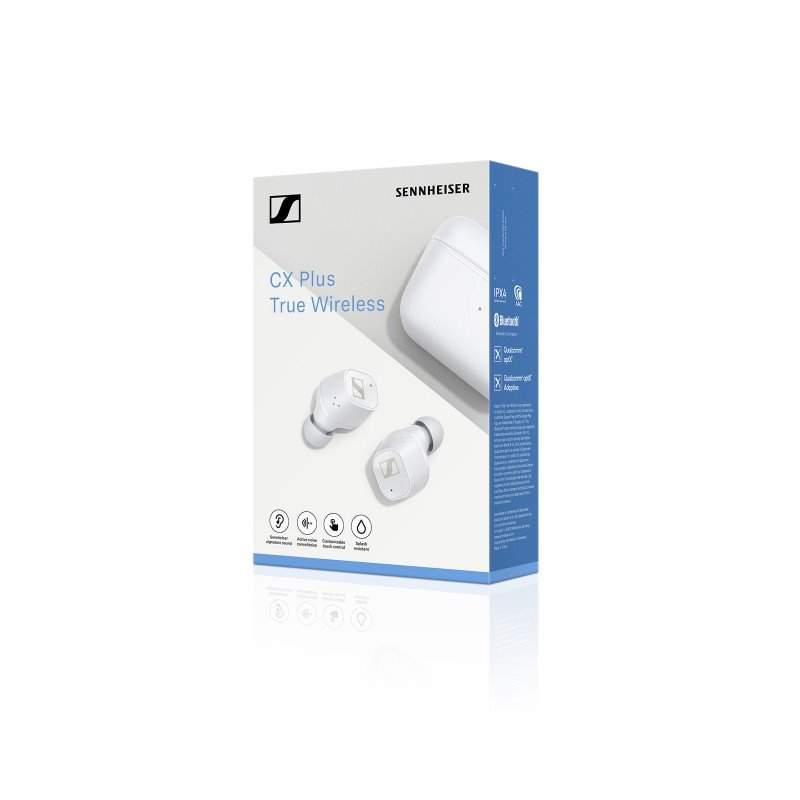 Sennheiser CX Plus True Wireless biely