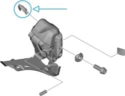 SERVIS SHIMANO náhradní díl FD-R9250 krytka připojení kabelu