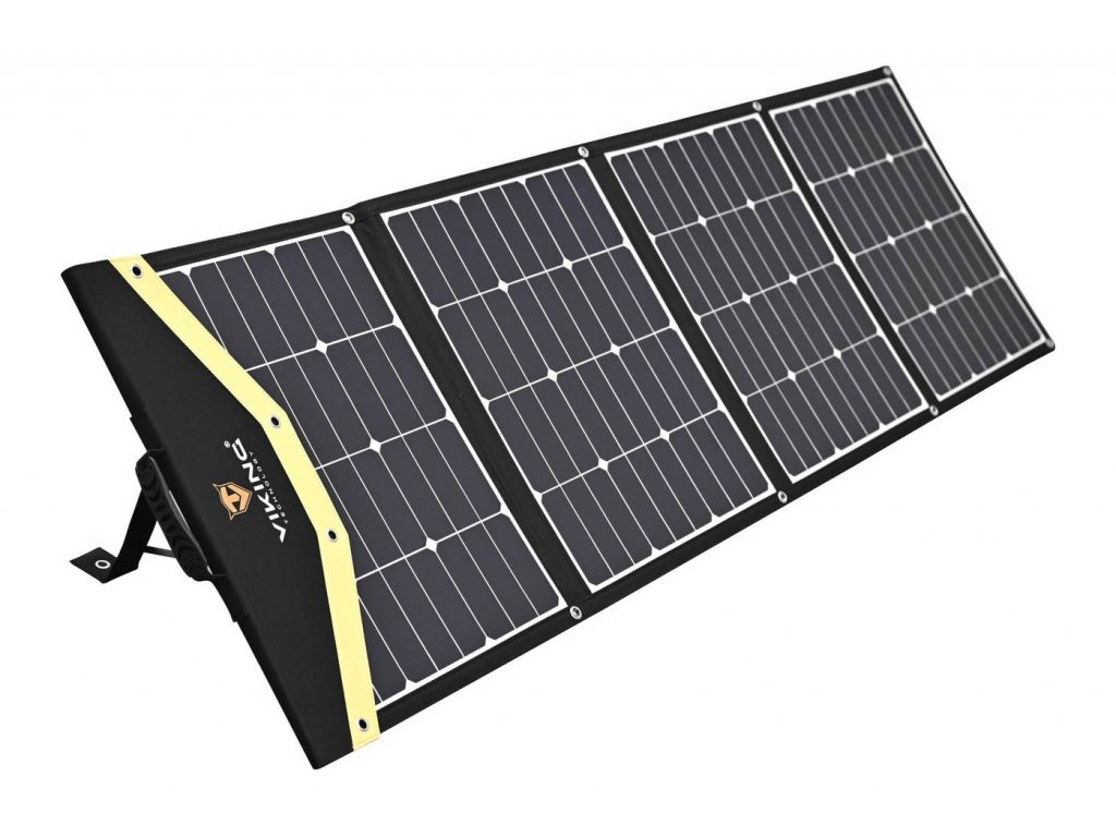 Set bateriový generátor BLUETTI EB3A a solární panel Viking L180