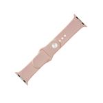Set silikonových řemínků FIXED Silicone Strap pro Apple Watch 38/40/41mm, růžový