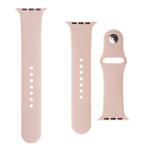 Set silikonových řemínků FIXED Silicone Strap pro Apple Watch 38/40/41mm, růžový