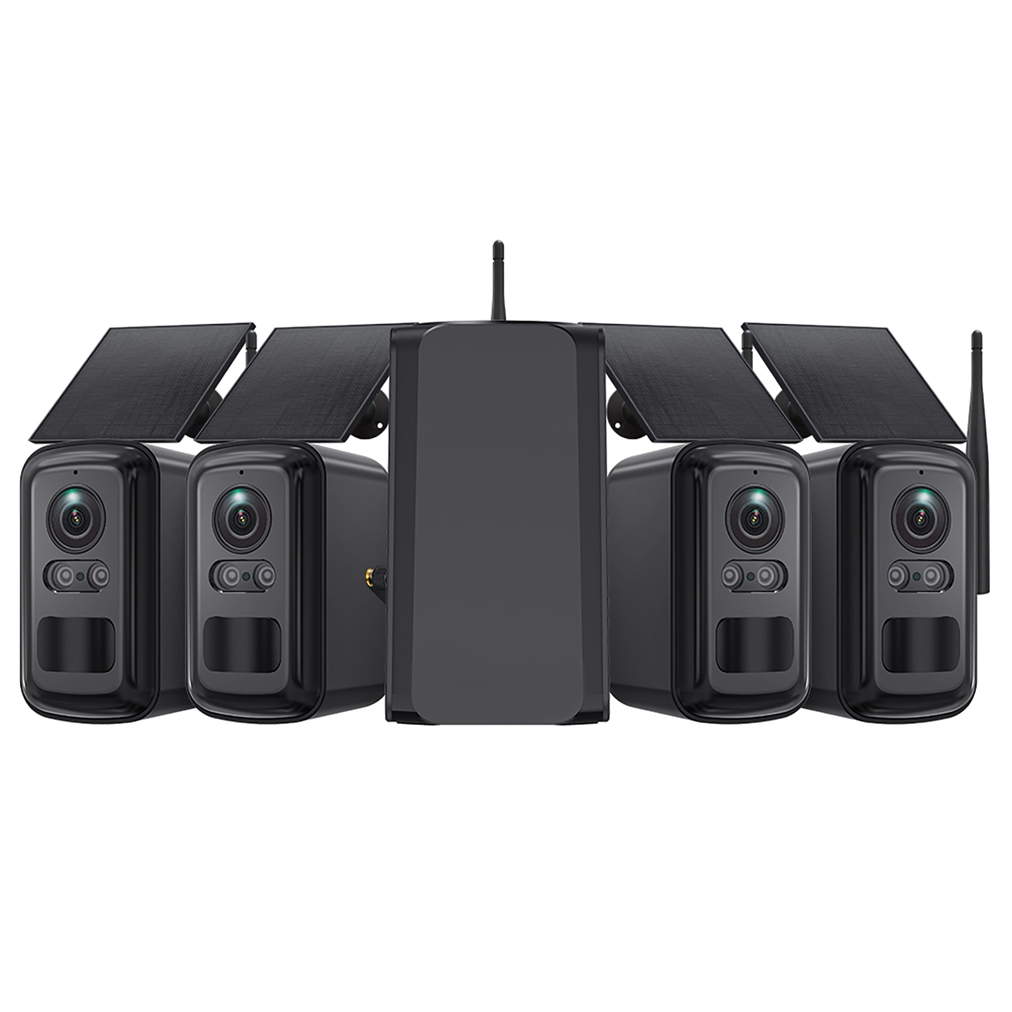 Set solárních kamer Viking HUB S04