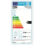 Set vstavanej rúry Beko BBIM12300X a vstavanej mikrovlnnej rúry Beko BMOB20232BG