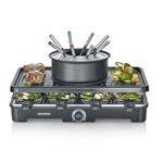 Severin RG 2347 raclette + fondue, čierna