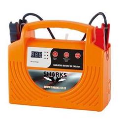 Sharks SH 290 START nabíječka baterií, 290 W, 12 V DC, lehká