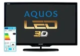 SHARP LC-46LE730E LED 3D TV, Full HD, DVB-T/C,117cm/46",USB PVR, HDMI, LAN