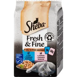 Sheba Fresh&Fine rybí výběr 6x50g