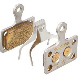 SHIMANO brzdové destičky K04Ti-MX kovové Flat mount 1 pár