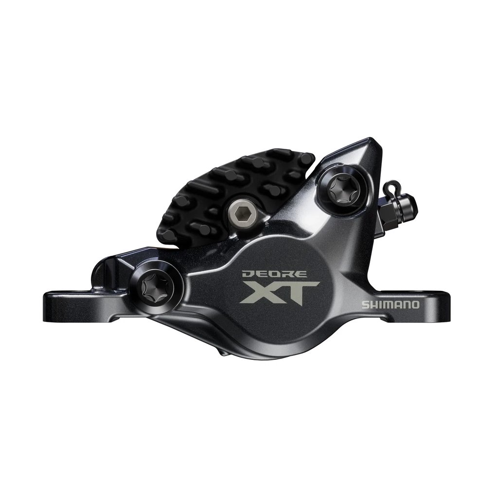 SHIMANO brzdy XT BR-M8200 ako (hydr) strmeň predný alebo zadný post mount kov + chladič bez adaptéra
