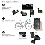 SHIMANO Di2 CUES RD-U6070 GS typ 11 rýchly tieň max 50z min 11z kapacita 39z bal