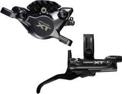 SHIMANO uhlová brzdová súprava XT BR-M8200+BL-M8200 zadná/pravá J-sada (BL) bez adaptérov kov + chl BH90/170cm