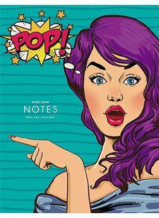 SHKOLYARYK Sešit "Pop Art", mix, A5, linkovaný, 40 listů, A5-040-525L