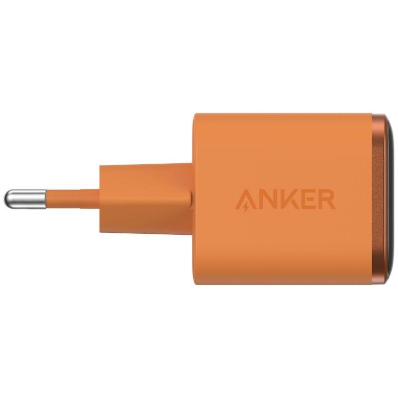 Sieťová nabíjačka Anker Nano 45 W, 1x USB-C, oranžová