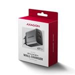 Sieťová nabíjačka AXAGON ACU-PQ67 GaN 67 W, USB-A + USB-C, PD3.0/PPS/QC4+/SFC2.0/Apple