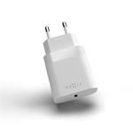 Sieťová nabíjačka FIXED s výstupom USB-C a podporou PD, 20 W, biela