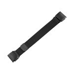 Sieťovaný remienok z nehrdzavejúcej ocele FIXED Mesh Strap pre Garmin QuickFit 20 mm, čierny