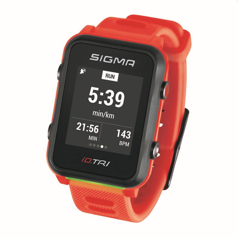 SIGMA iD.TRI set - neon červená 24280