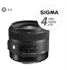 SIGMA objektív 30/1.4 DC HSM ART NIKON (SI 301955) 12109300