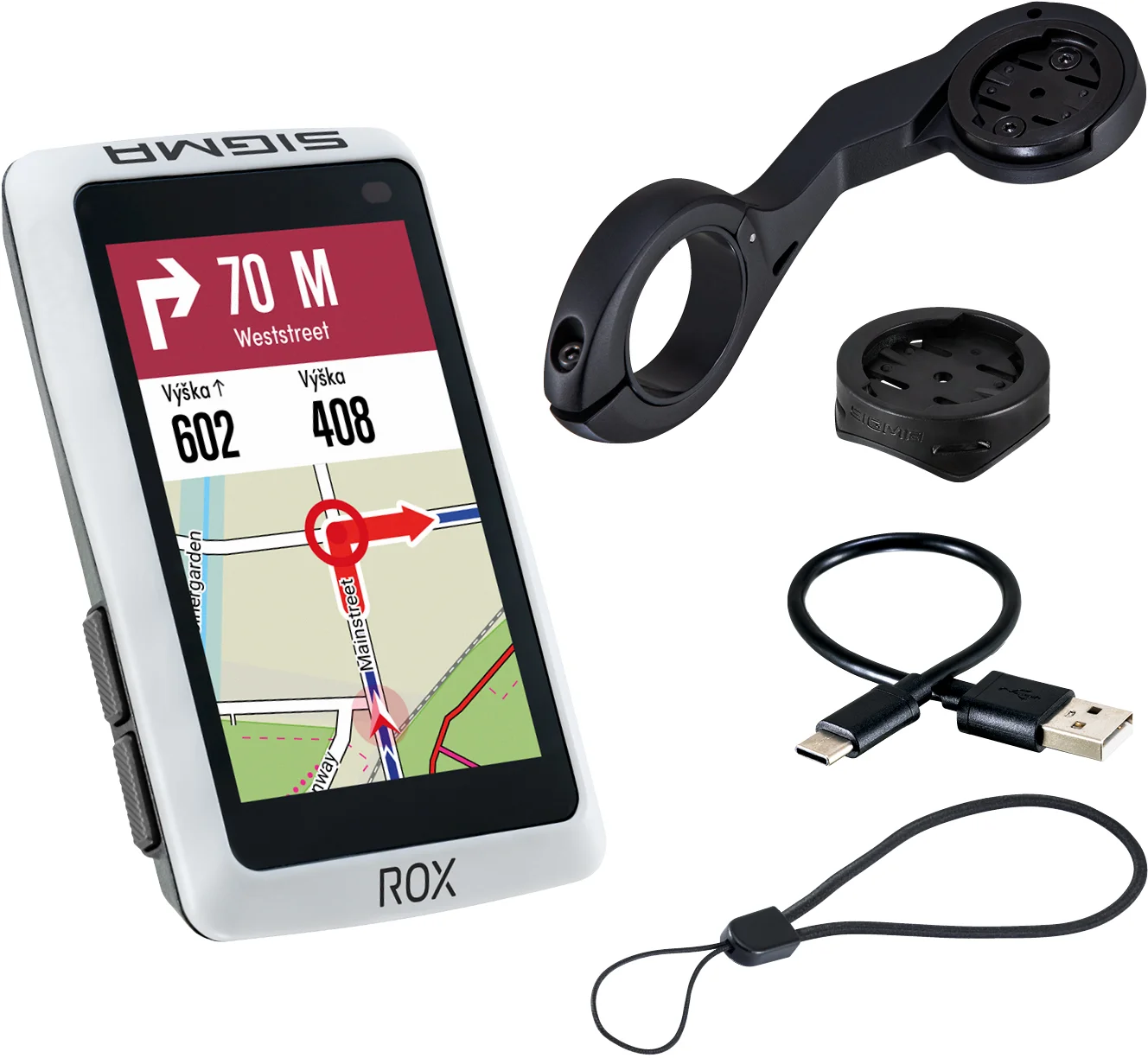 SIGMA ROX 12.1 EVO BASIC bílá