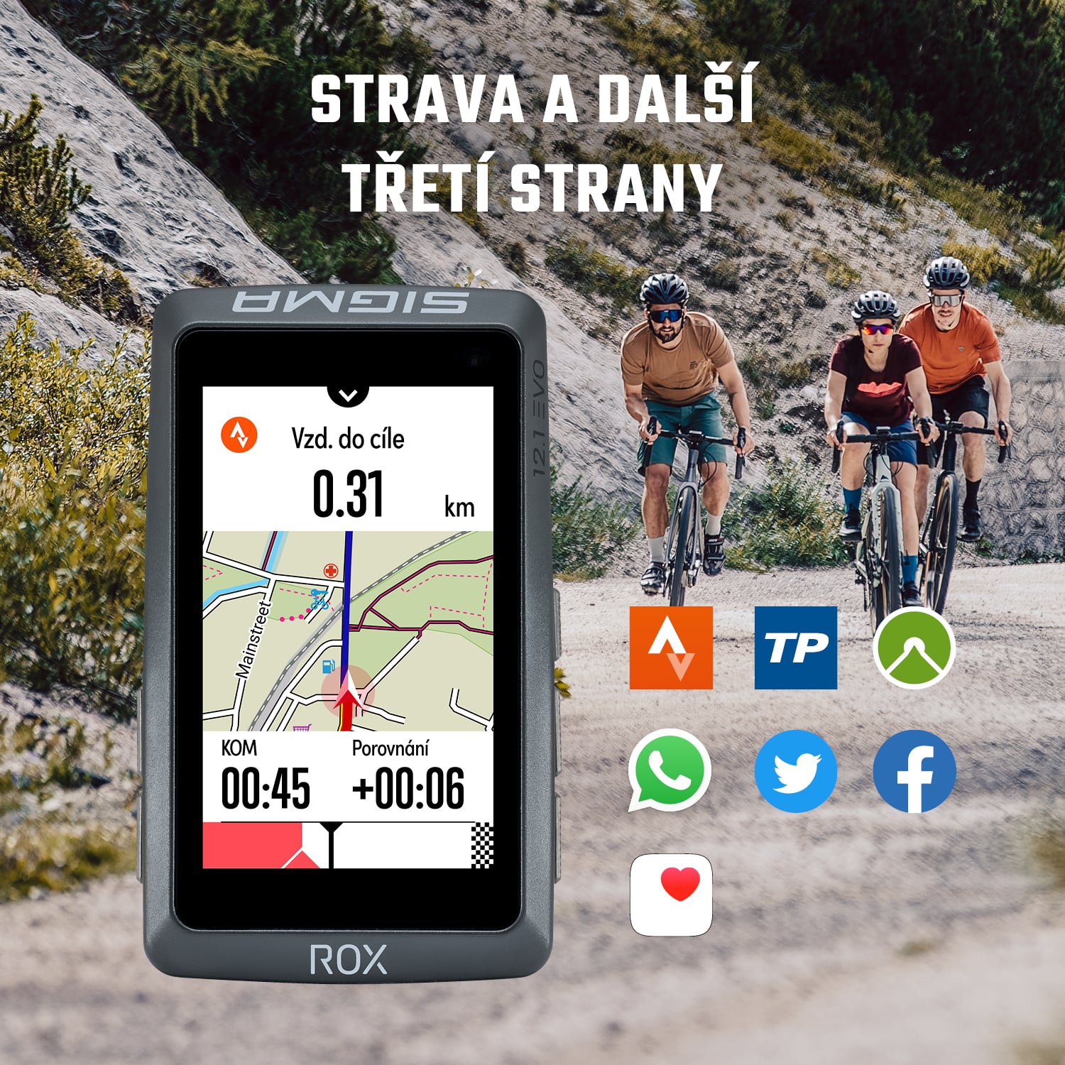 SIGMA ROX 12.1 EVO BASIC šedá