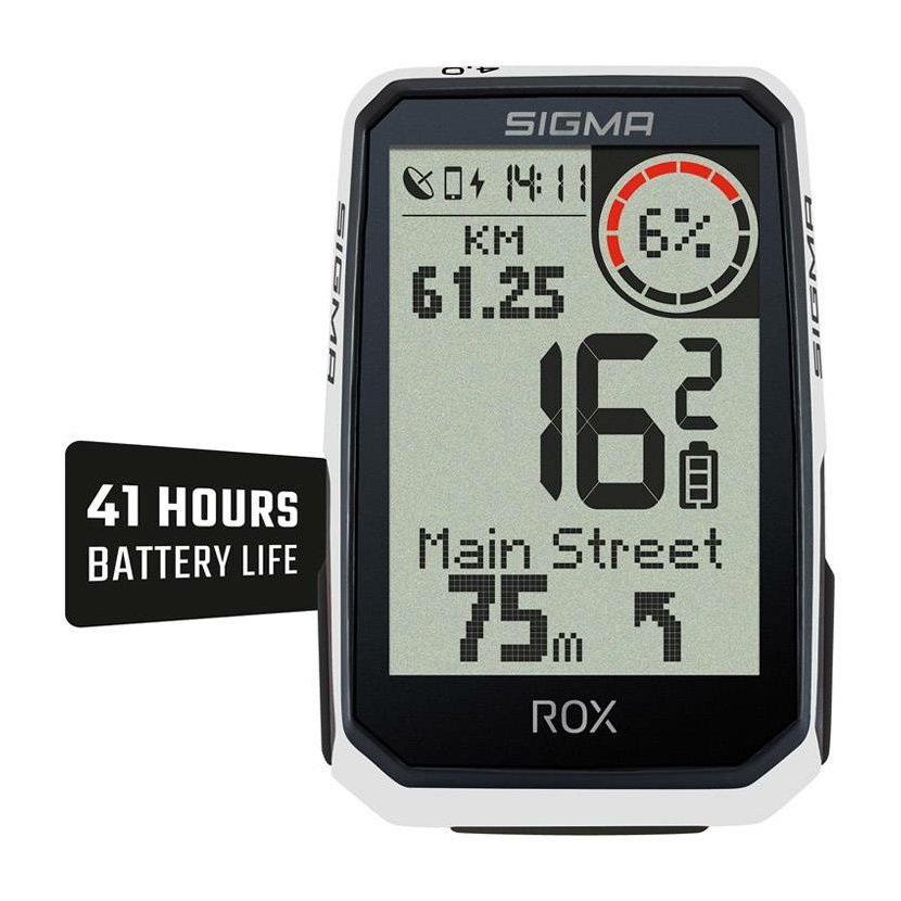 SIGMA ROX 4.0 Endurance HR Set bílá