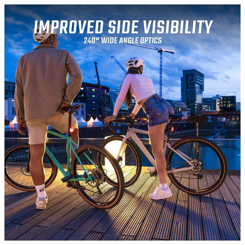 SIGMA sada svetiel - predné + zadné Aura 40 + Hiro 10