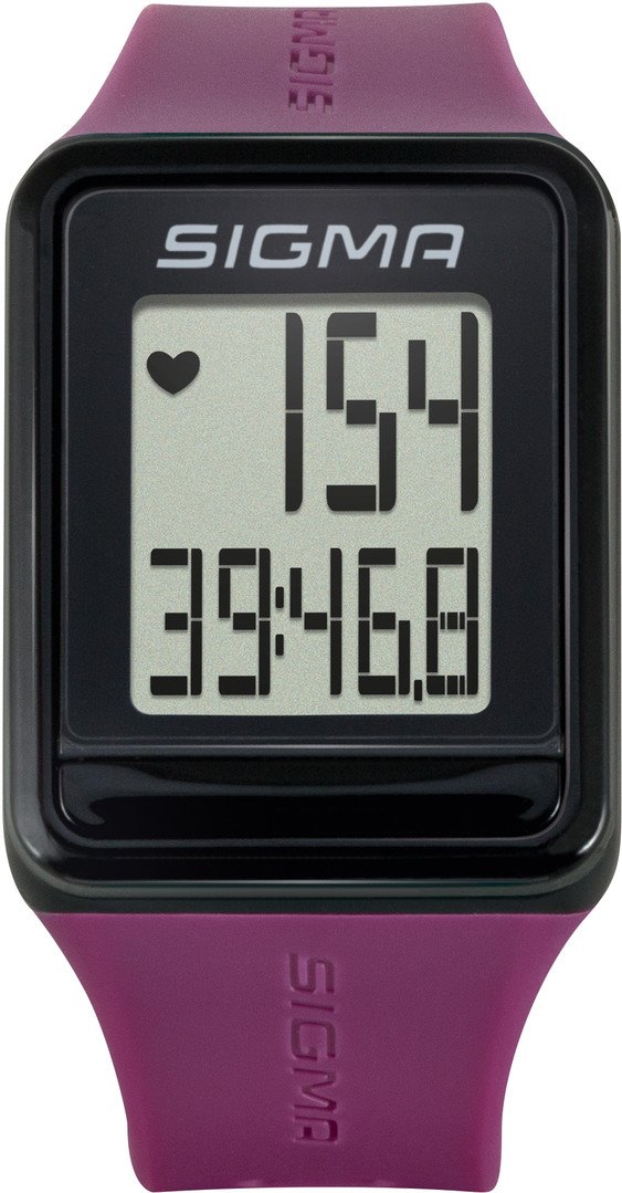 SIGMA sporttester iD.GO plum