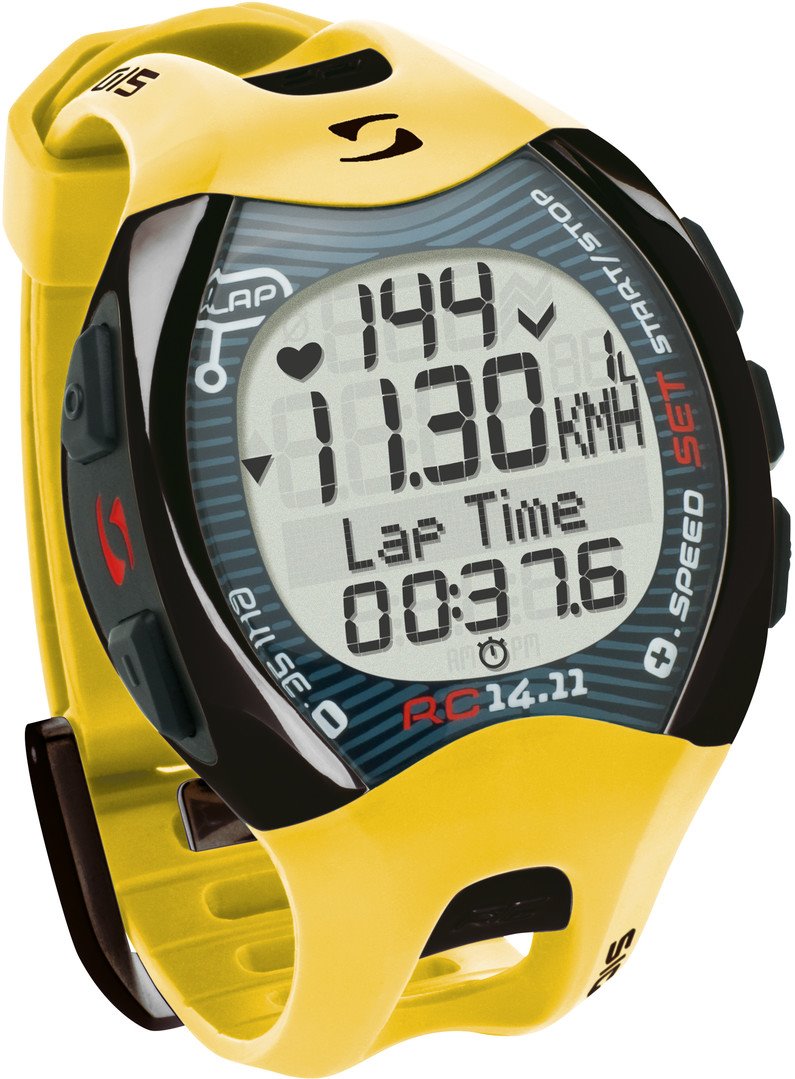 SIGMA sporttester RC 14.11 žlutá