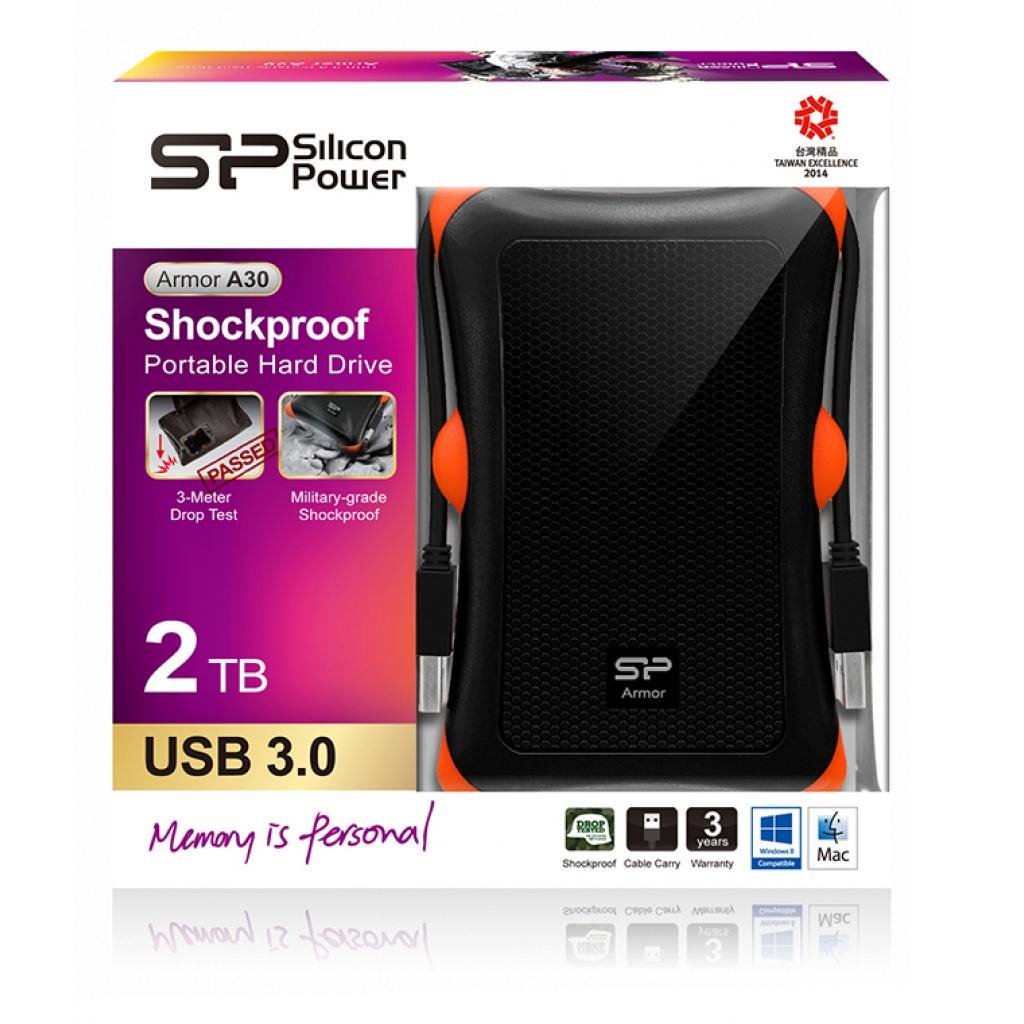 Silicon Power Armor A30 2tb Oranžovo černý Sp020tbphda30s3k Tsbohemiacz 0964